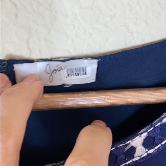 Euc Joie silk embroidered ikat boho romper S - Picture 5 of 9